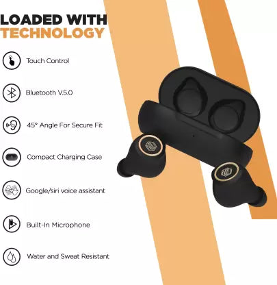 Nu Republic Starbuds 2 True Wireless Bluetooth Headset (Black, True Wireless) Nu Republic Starbuds 2 True Wireless Bluetooth Headset (Black, True Wireless)